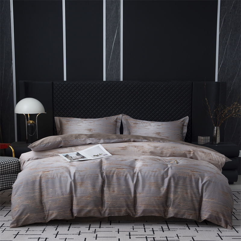 100S pamut új dizájnú digitális nyomtatott ágyneműkészlet