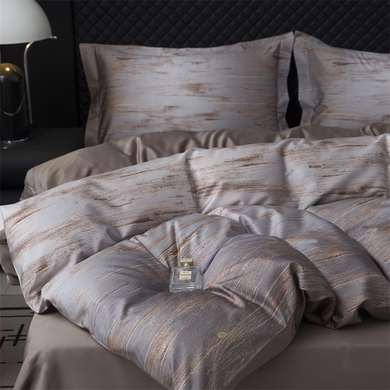 100S pamut új dizájnú digitális nyomtatott ágyneműkészlet 100S pamut új dizájnú digitális nyomtatott ágyneműkészlet