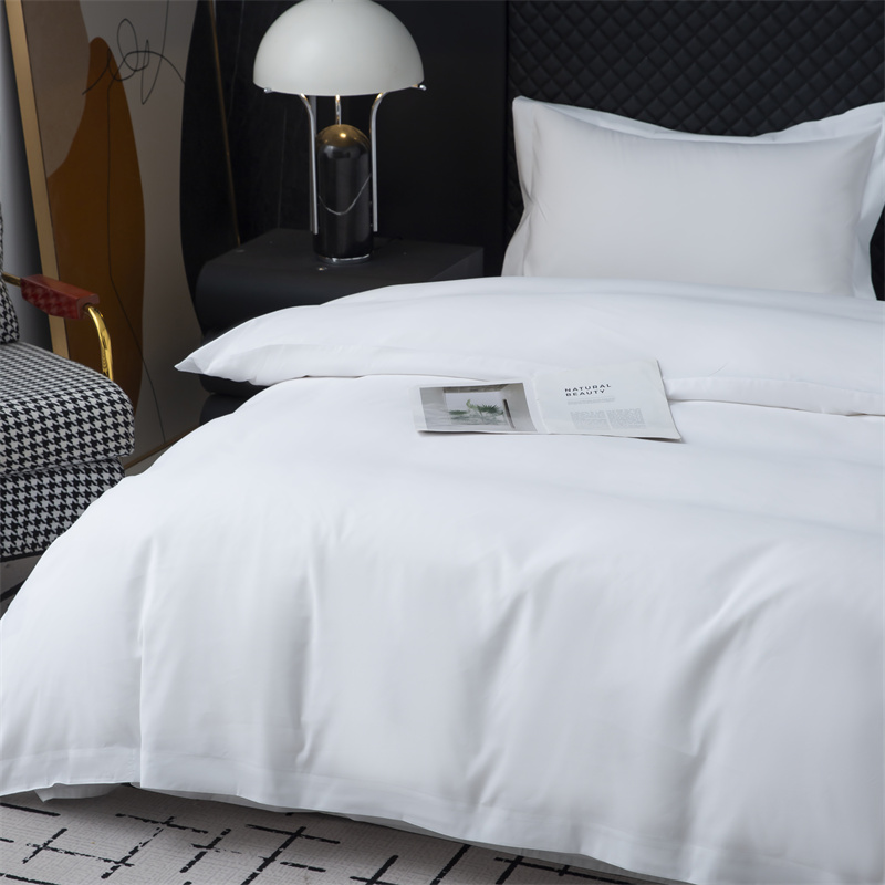 100% poliészter 135 g/m²-es szövet ágyneműgarnitúra gazdaságos szállodához 100% poliészter 135 g/m²-es szövet ágyneműgarnitúra gazdaságos szállodához