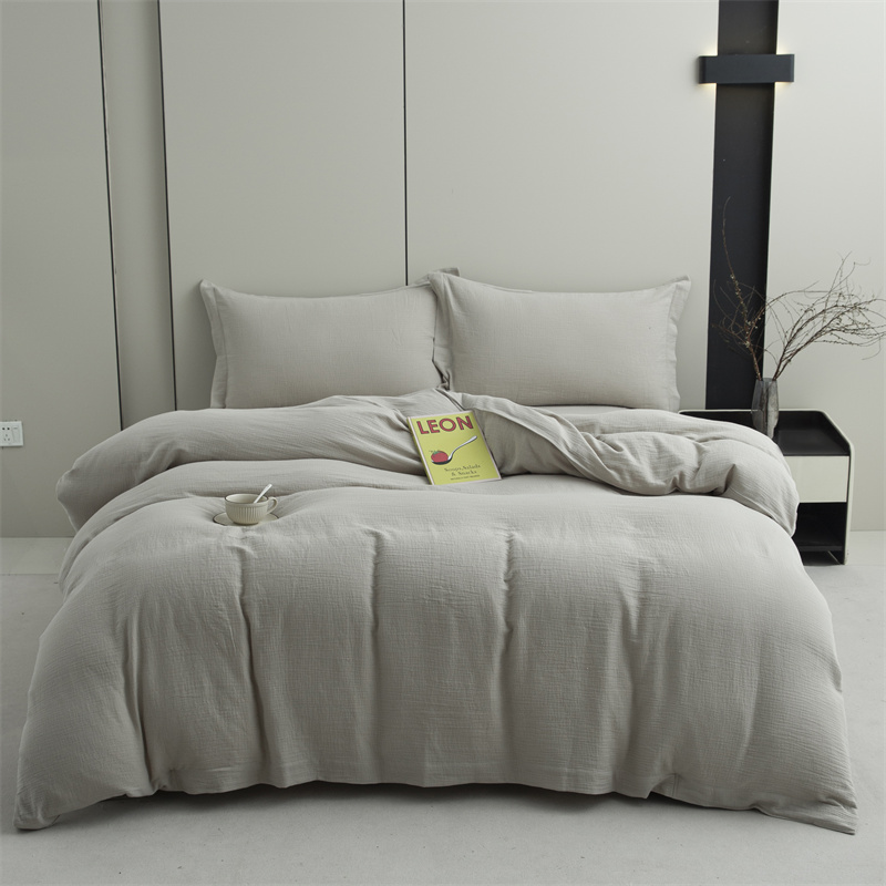 Kétrétegű géz 100% pamut szövetből szuper puha ágyneműgarnitúra